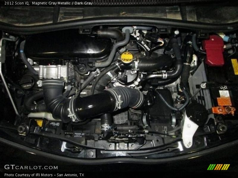 Magnetic Gray Metallic / Dark Gray 2012 Scion iQ