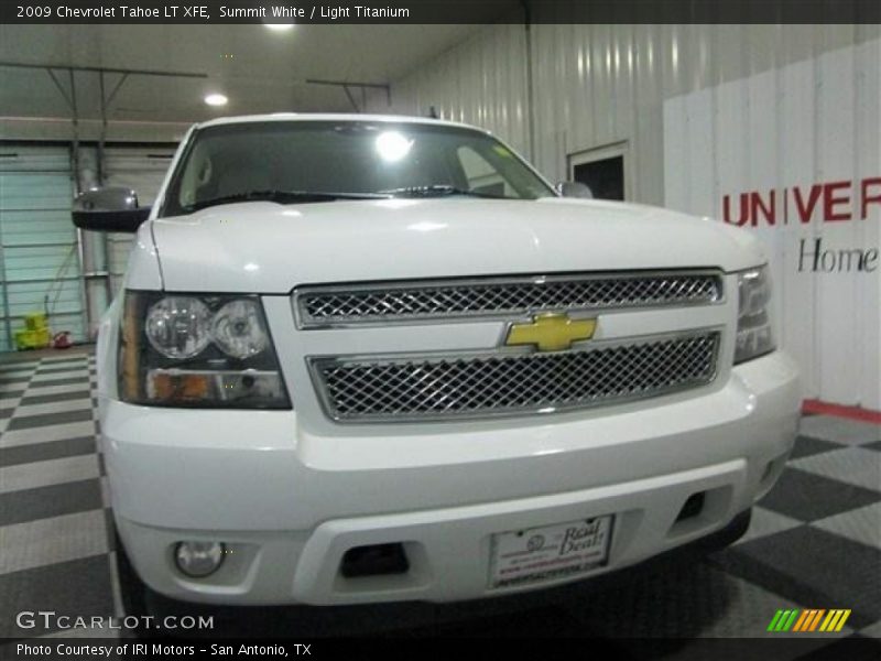 Summit White / Light Titanium 2009 Chevrolet Tahoe LT XFE