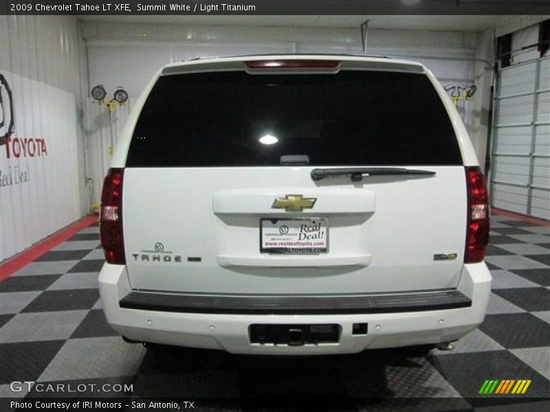 Summit White / Light Titanium 2009 Chevrolet Tahoe LT XFE