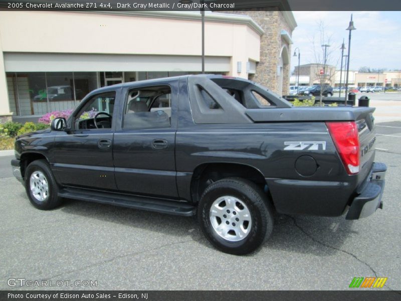 Dark Gray Metallic / Gray/Dark Charcoal 2005 Chevrolet Avalanche Z71 4x4