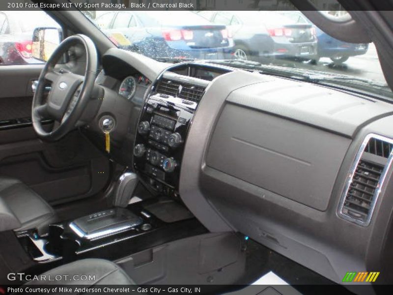 Black / Charcoal Black 2010 Ford Escape XLT V6 Sport Package