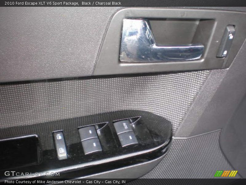 Black / Charcoal Black 2010 Ford Escape XLT V6 Sport Package