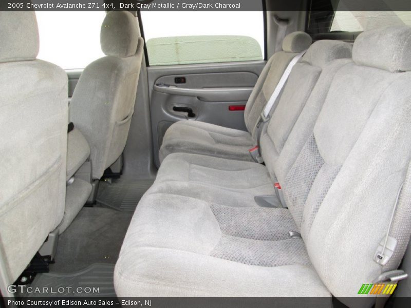 Rear Seat of 2005 Avalanche Z71 4x4