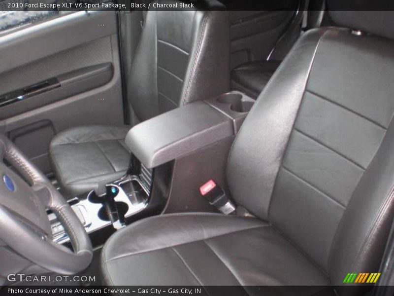 Black / Charcoal Black 2010 Ford Escape XLT V6 Sport Package