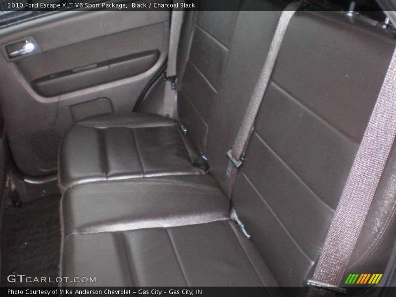 Black / Charcoal Black 2010 Ford Escape XLT V6 Sport Package