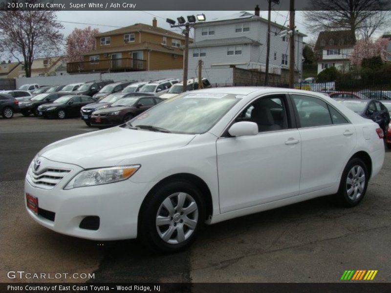 Super White / Ash Gray 2010 Toyota Camry