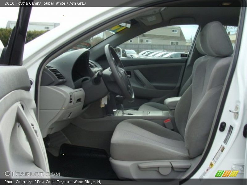 Super White / Ash Gray 2010 Toyota Camry