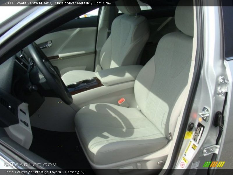 Classic Silver Metallic / Light Gray 2011 Toyota Venza I4 AWD
