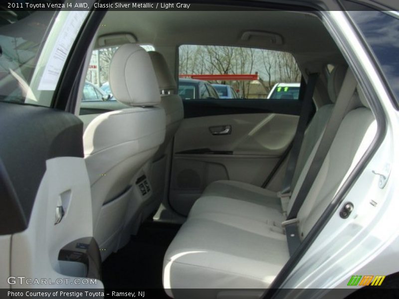 Classic Silver Metallic / Light Gray 2011 Toyota Venza I4 AWD