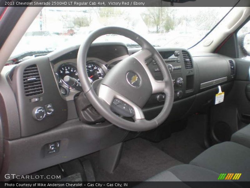 Victory Red / Ebony 2013 Chevrolet Silverado 2500HD LT Regular Cab 4x4