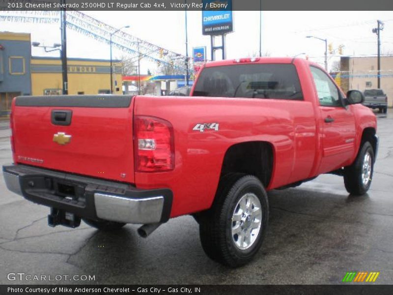 Victory Red / Ebony 2013 Chevrolet Silverado 2500HD LT Regular Cab 4x4