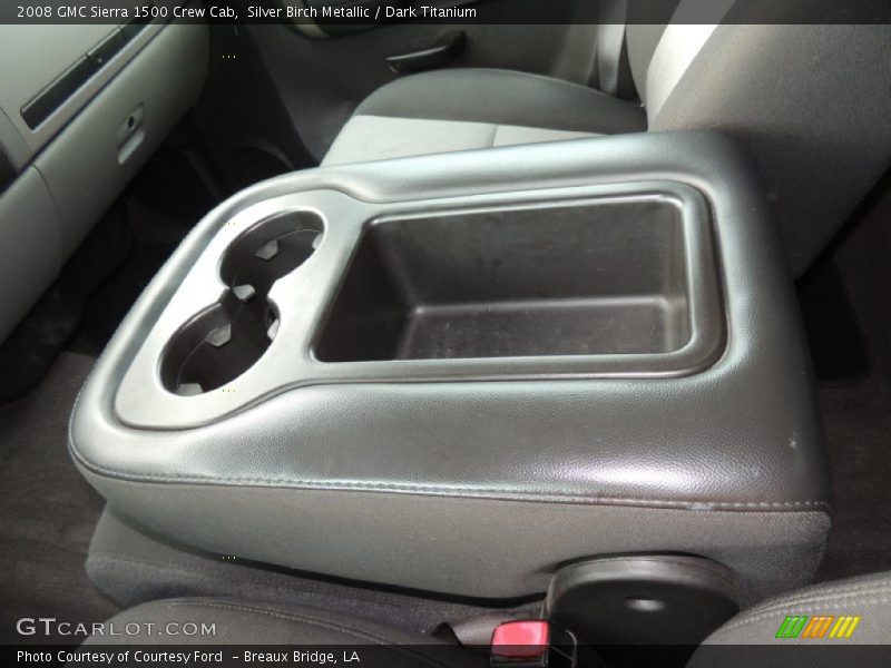 Silver Birch Metallic / Dark Titanium 2008 GMC Sierra 1500 Crew Cab