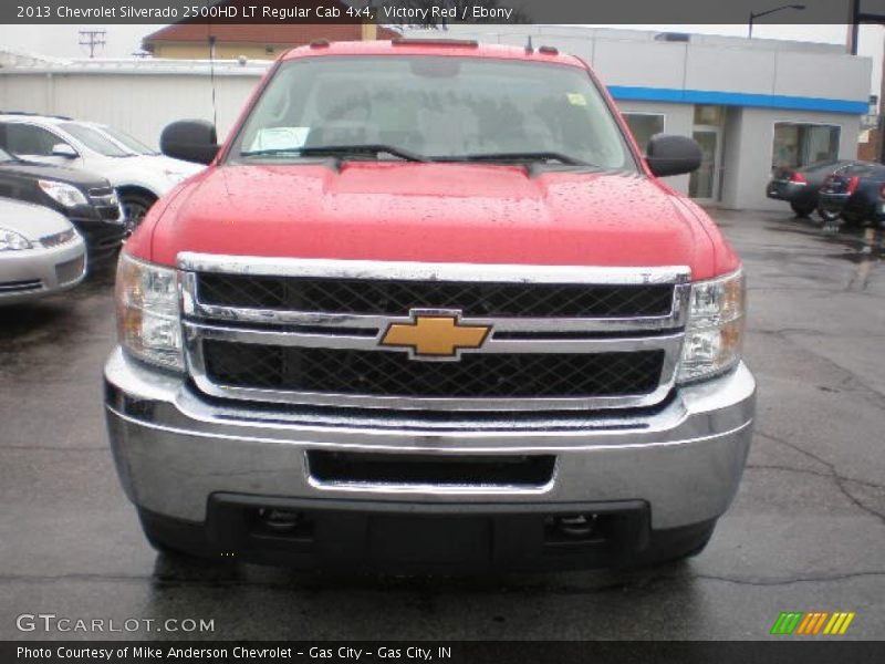 Victory Red / Ebony 2013 Chevrolet Silverado 2500HD LT Regular Cab 4x4