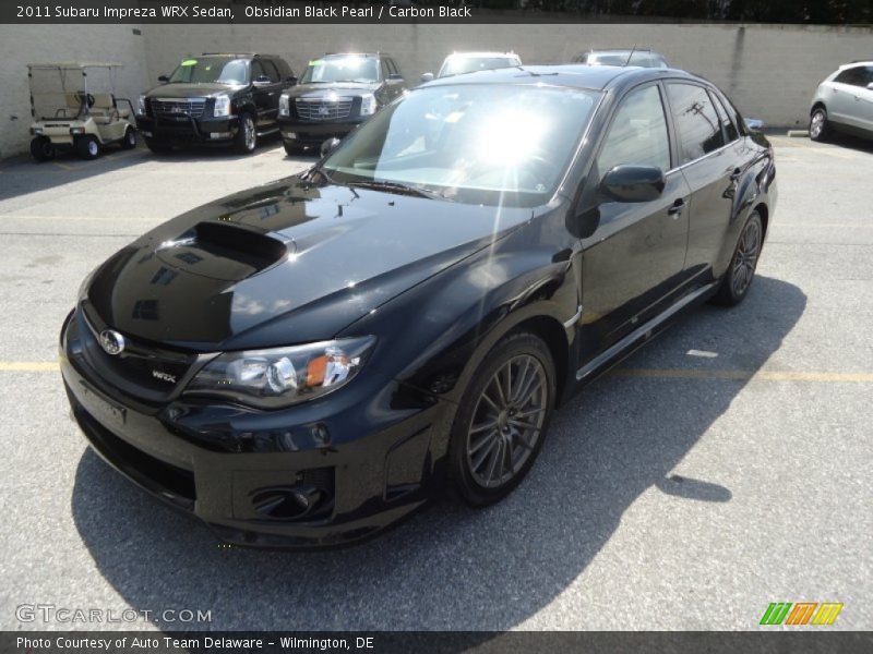Obsidian Black Pearl / Carbon Black 2011 Subaru Impreza WRX Sedan
