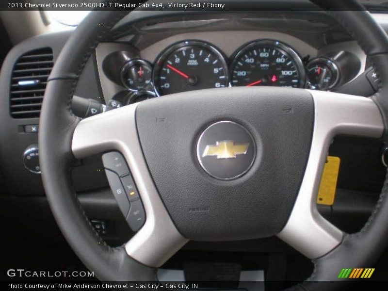 Victory Red / Ebony 2013 Chevrolet Silverado 2500HD LT Regular Cab 4x4