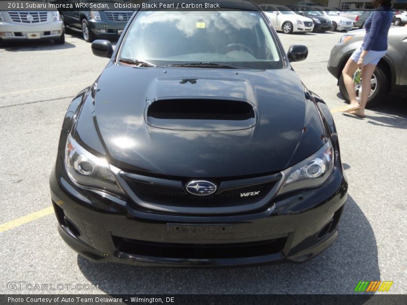 Obsidian Black Pearl / Carbon Black 2011 Subaru Impreza WRX Sedan