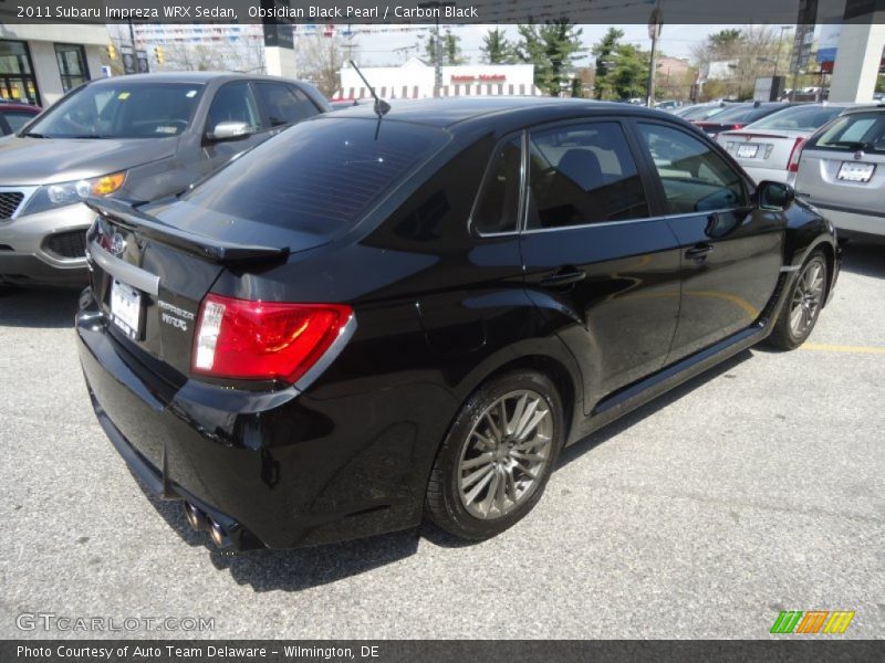 Obsidian Black Pearl / Carbon Black 2011 Subaru Impreza WRX Sedan