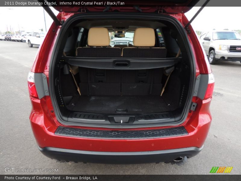 Inferno Red Crystal Pearl / Black/Tan 2011 Dodge Durango Citadel