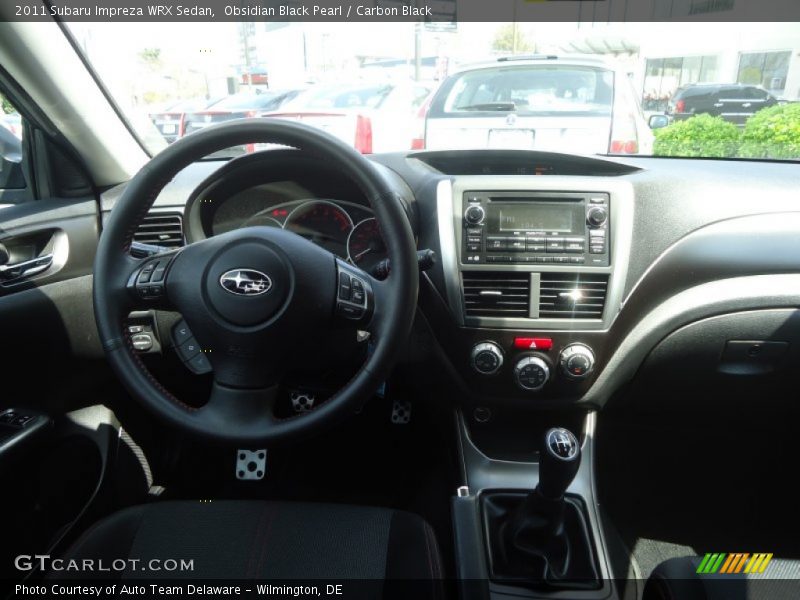 Obsidian Black Pearl / Carbon Black 2011 Subaru Impreza WRX Sedan