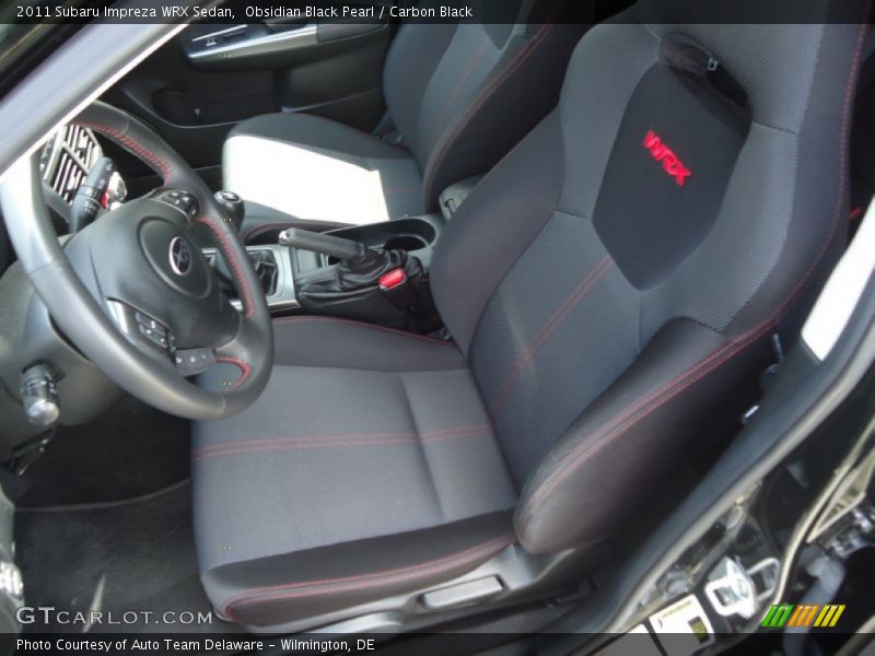 Obsidian Black Pearl / Carbon Black 2011 Subaru Impreza WRX Sedan