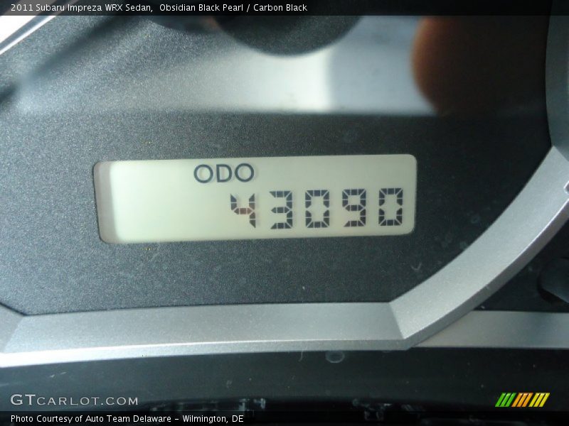 Obsidian Black Pearl / Carbon Black 2011 Subaru Impreza WRX Sedan
