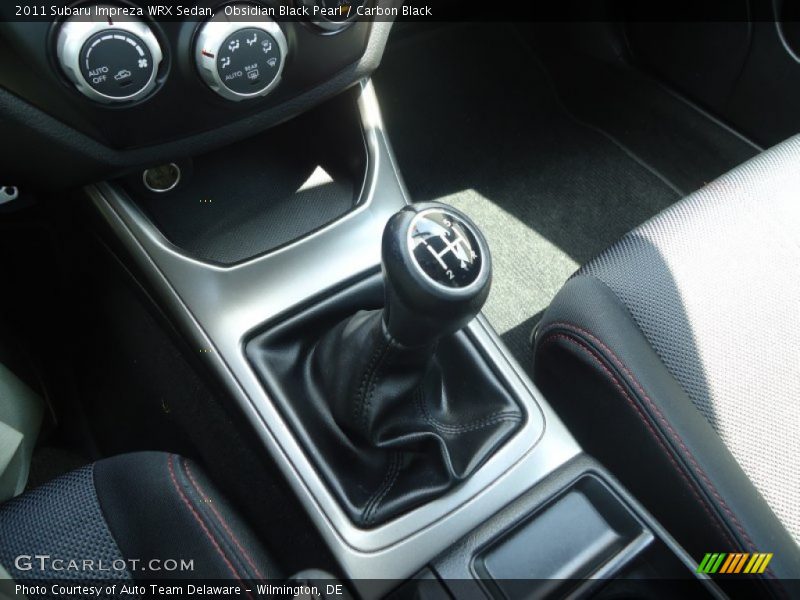 Obsidian Black Pearl / Carbon Black 2011 Subaru Impreza WRX Sedan