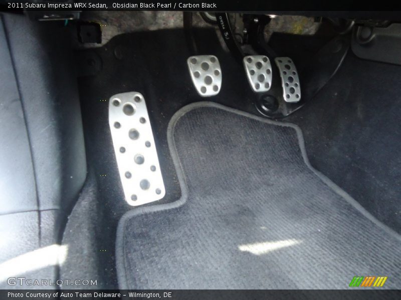 Obsidian Black Pearl / Carbon Black 2011 Subaru Impreza WRX Sedan