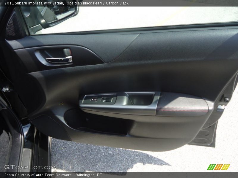 Obsidian Black Pearl / Carbon Black 2011 Subaru Impreza WRX Sedan