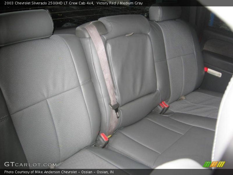Victory Red / Medium Gray 2003 Chevrolet Silverado 2500HD LT Crew Cab 4x4