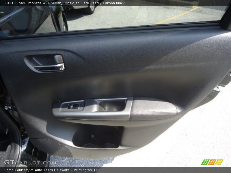 Obsidian Black Pearl / Carbon Black 2011 Subaru Impreza WRX Sedan