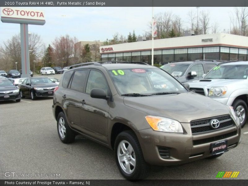 Pyrite Metallic / Sand Beige 2010 Toyota RAV4 I4 4WD