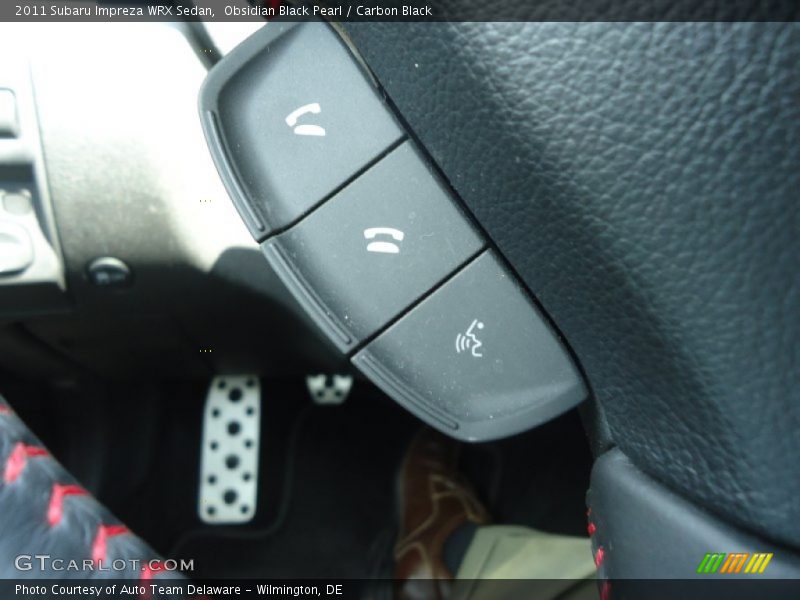 Obsidian Black Pearl / Carbon Black 2011 Subaru Impreza WRX Sedan