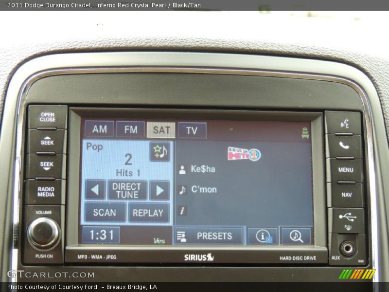 Controls of 2011 Durango Citadel