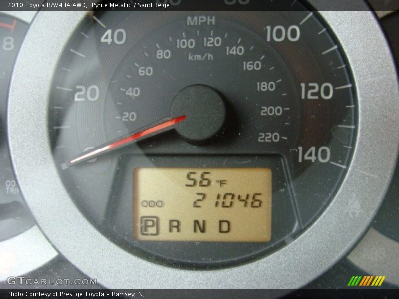 Pyrite Metallic / Sand Beige 2010 Toyota RAV4 I4 4WD