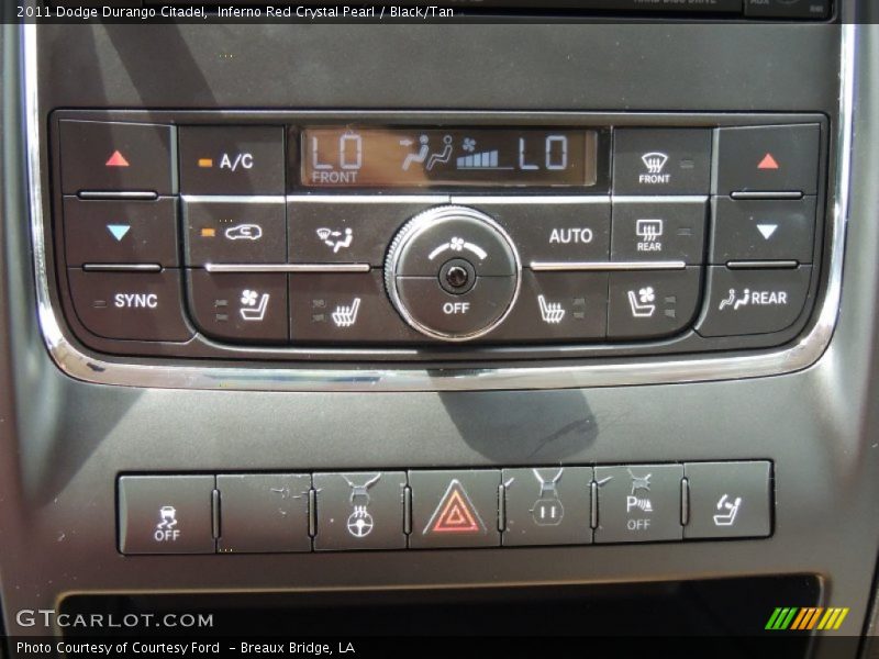 Controls of 2011 Durango Citadel