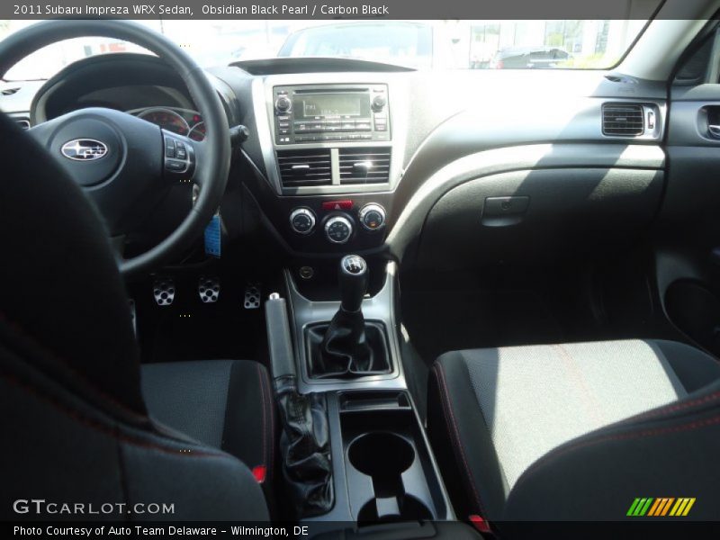 Obsidian Black Pearl / Carbon Black 2011 Subaru Impreza WRX Sedan