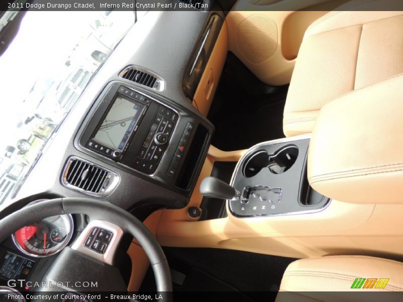 Inferno Red Crystal Pearl / Black/Tan 2011 Dodge Durango Citadel