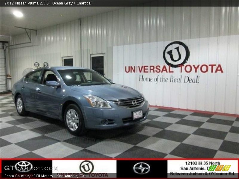 Ocean Gray / Charcoal 2012 Nissan Altima 2.5 S