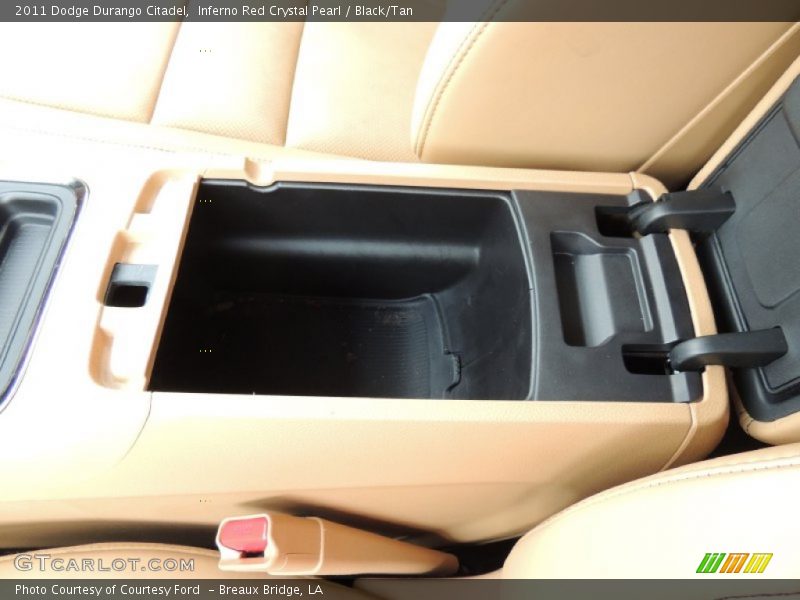 Inferno Red Crystal Pearl / Black/Tan 2011 Dodge Durango Citadel