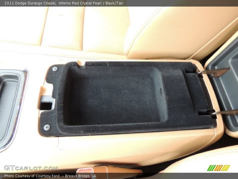 Inferno Red Crystal Pearl / Black/Tan 2011 Dodge Durango Citadel
