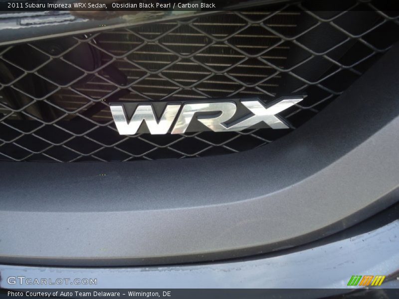 Obsidian Black Pearl / Carbon Black 2011 Subaru Impreza WRX Sedan