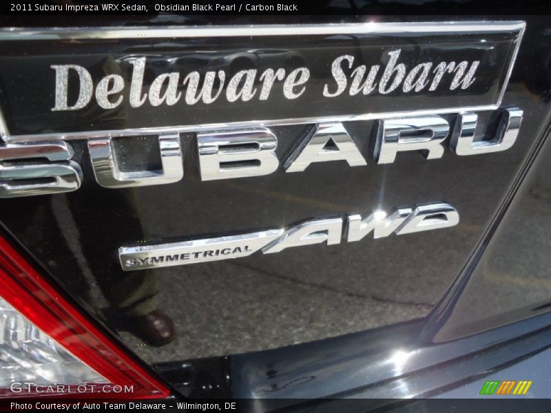 Obsidian Black Pearl / Carbon Black 2011 Subaru Impreza WRX Sedan