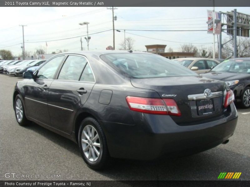 Magnetic Gray Metallic / Ash 2011 Toyota Camry XLE