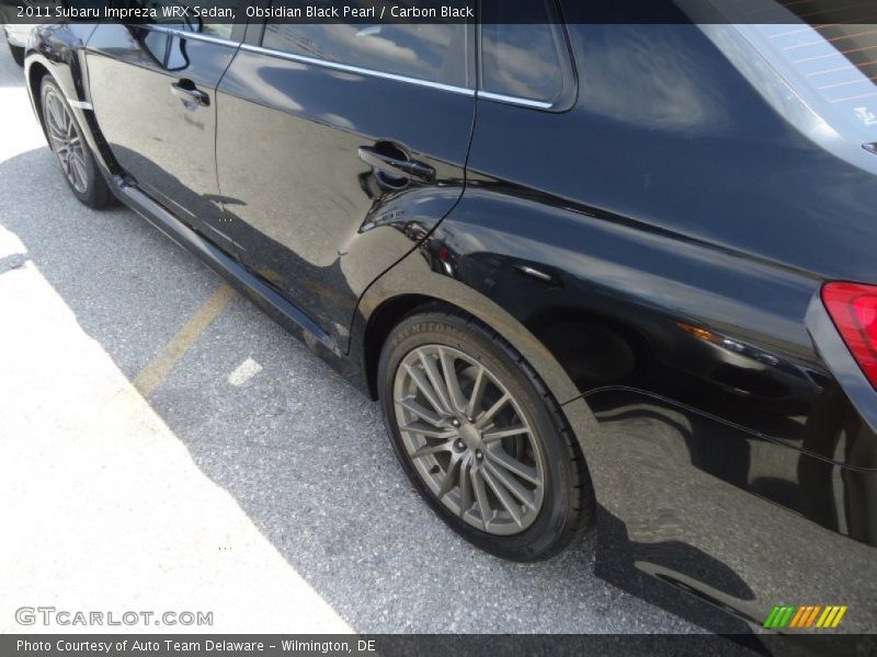 Obsidian Black Pearl / Carbon Black 2011 Subaru Impreza WRX Sedan