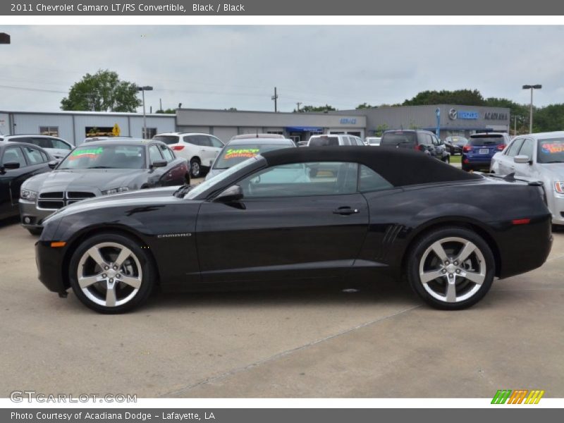  2011 Camaro LT/RS Convertible Black