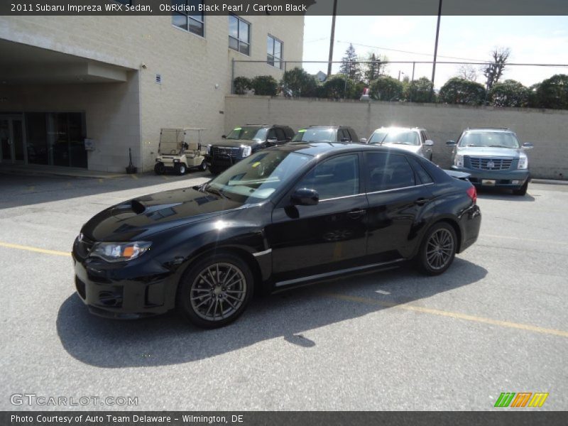 Obsidian Black Pearl / Carbon Black 2011 Subaru Impreza WRX Sedan