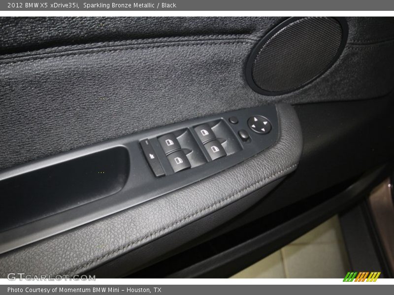 Sparkling Bronze Metallic / Black 2012 BMW X5 xDrive35i