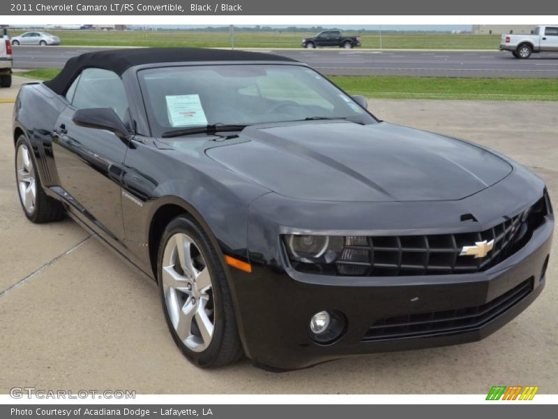 Front 3/4 View of 2011 Camaro LT/RS Convertible
