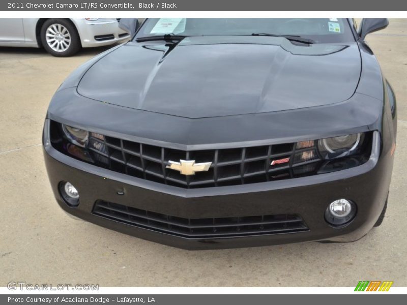 Black / Black 2011 Chevrolet Camaro LT/RS Convertible