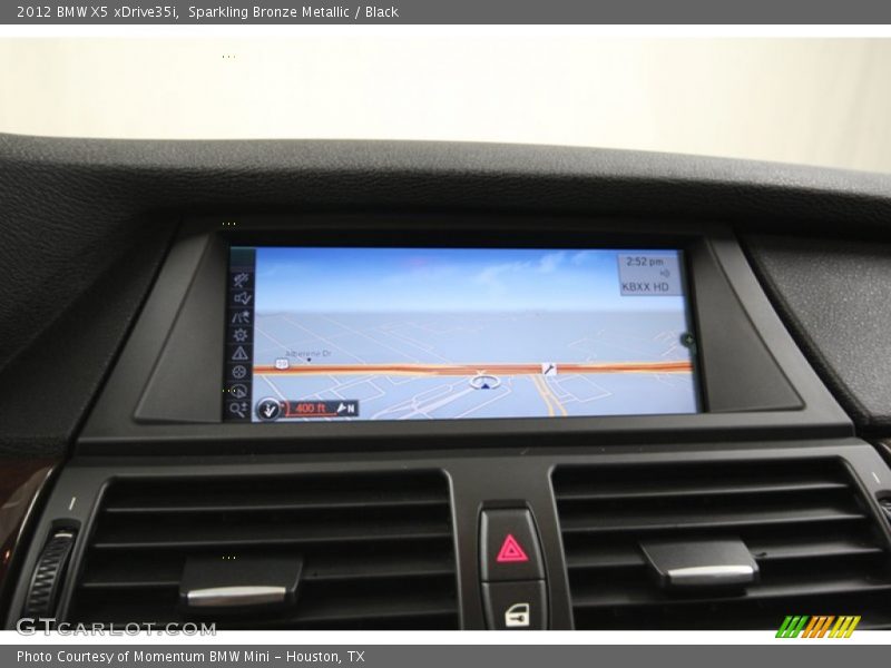 Sparkling Bronze Metallic / Black 2012 BMW X5 xDrive35i